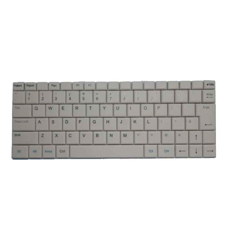 Ультразвуковая клавиатура для Sonoscape S11 VET S11BW S12 S2 S2V S30 S40 DOK 6205 Английский Белый США