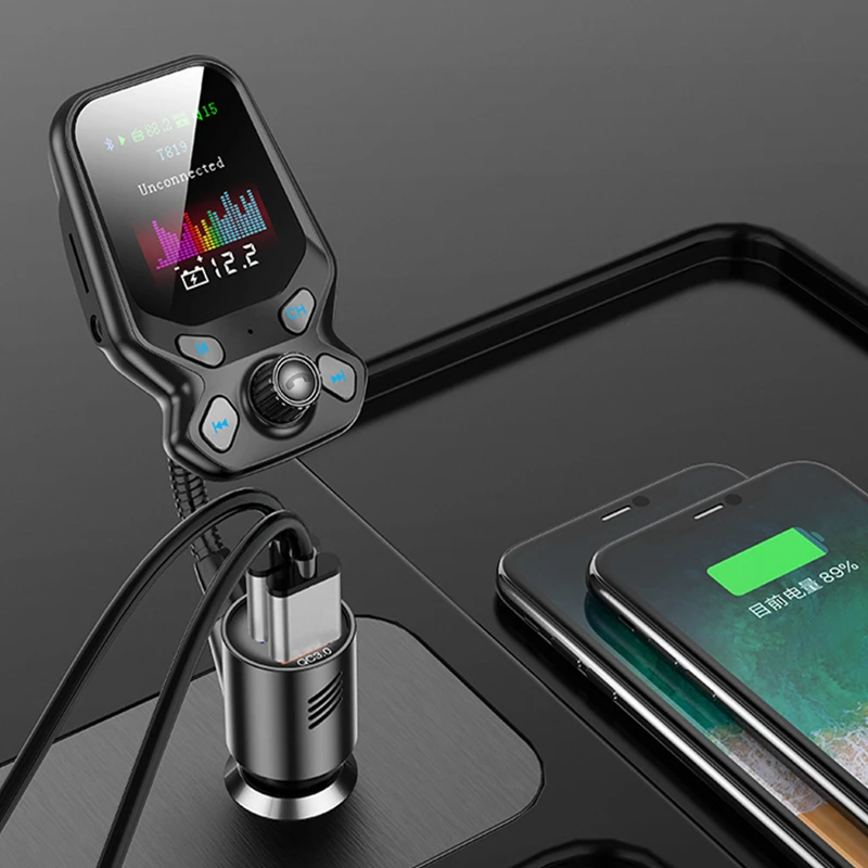 Автомобильный MP3-плеер с большим экраном новый цветной экран отображением текста