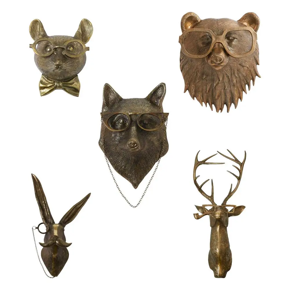 Animal Head Wall Decoration Statues Room Bedroom Home Wall Decor