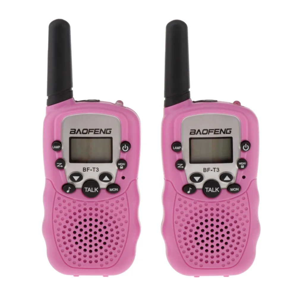 Baofeng, 2 шт.,, детская мини UHF рация, BF-T3 FRS, двухстороннее радио, Comunicador T3, удобная рация, КВ трансивер