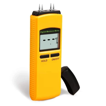 

Wood Moisture Meter, Digital Portable Wood Water Moisture Tester, 4 Sensor Pins Detector Tool Range 10% - 40%