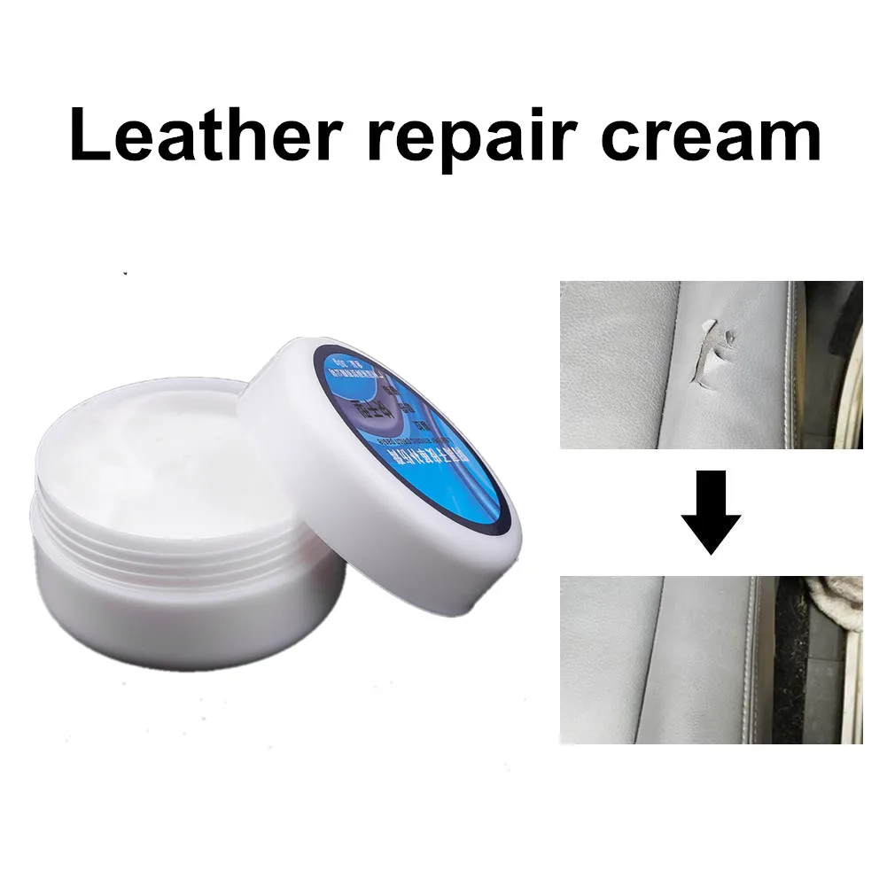 

Leather Anionic patch paste Vinyl Repair Kit Auto Car Seat Holes Scratch Cracks Restoration Liquid set polishing Grinding Tool