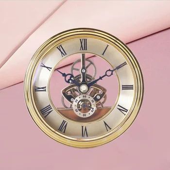 

1pc Wall Clock Round Durable Decorative Wall Clock Gear Movement for Home Reading Room Office