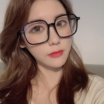 

2020 new Korean style retro nail glasses rack fashionable and elegant frame slimming plain plain plain glasses fashion internet