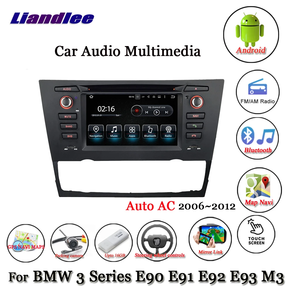 

Для BMW 3 серии M3 E90/E91/E92/E93 2006-2012 Android 10,0 плеер мультимедийная система Carplay Androidauto GPS-навигация HD экран