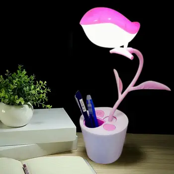 

USB Rechargeable LED Desk Lamp Multifunctional Bird-shaped Eye-protected Lamp Lamp High Brightness Reading Lamp For Student