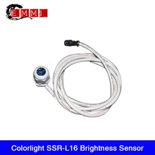 Darmowa wysyłka Colorlight SSR-L16 LED czujnik jasności czujnik ekranu LED praca z iM9 karta wielofunkcyjna tanie tanio Evercollectvision CN (pochodzenie) Colorlight SSR-L16 Brightness Sensor Moduły led ROHS -20℃-75℃ 0-99 0-65535 lux