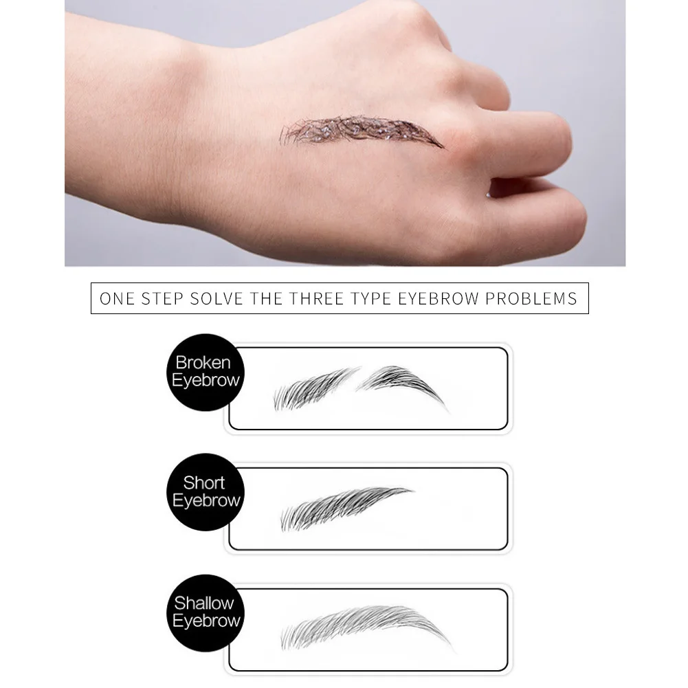 

Eyebrow Hair Extensions Fiber Building Brow Hair Waterproof 3D Eyebrow Fiber Gel LDO99