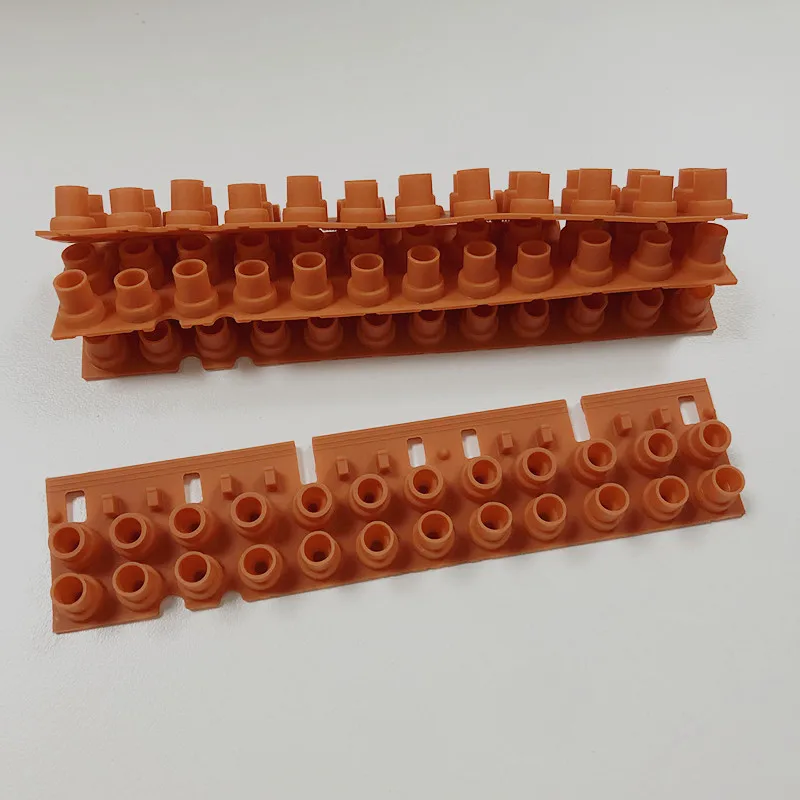 5 Pz/Lotto Gomma Conduttiva Per Yamaha Psr-300 Psr-510 Psr-220 Psr-500 Kb-200 Kb-150 Psr-410 Psr-400 Pulsante Pad Contatto D Pad