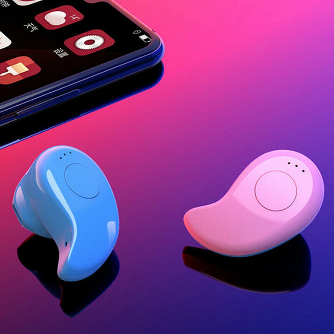 Беспроводные Bluetooth наушники 4,1, стерео наушники-вкладыши, спортивные наушники с микрофоном