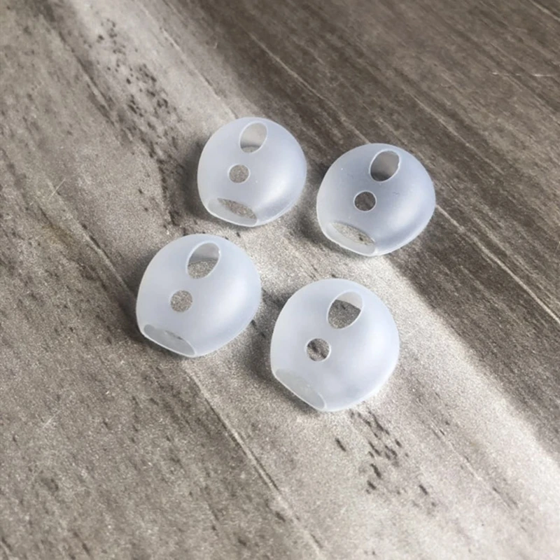 For Apple airpods anti-lost silicone sleeve wireless Bluetooth headset case ultra-thin non-slip ear caps for air pods earphone