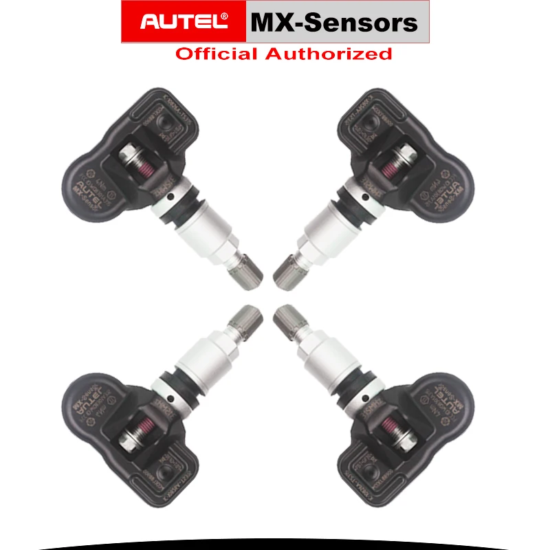 Датчик AUTEL MX 433 МГц 315 4 шт./лот Мониторинг давления в шинах Универсальный