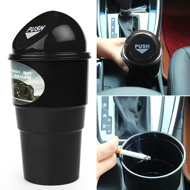 Car garbage Can Styling Rubbish Collector Dust Storage Holder Portable Trash Bin Vehicle | Автомобили и мотоциклы