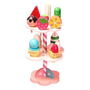 

Baby Toys Simulation Wooden Toys Pretend to Play Kitchen Food Baby Toys Food