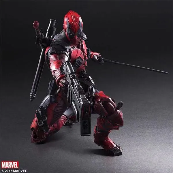 Marvel X-men игра искусство поштучно дешевые Дэдпул мобильный PA изменить Дэдпул Гараж Комплект украшения
