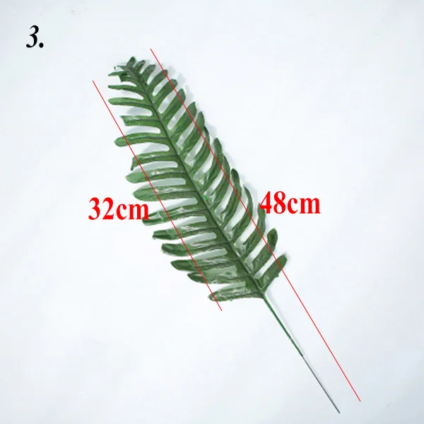 25~80cm Simulation Leaf Fake Plant Leaves for Adornment Photography Background Accessories Studio Photo Shooting Backdrops Props C