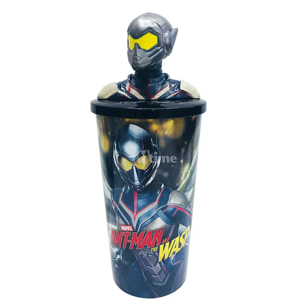Disney Marvel муравьи шаблон чашки муравьи герой Модная Кукла кружка с ремнем 600-700 мл стакан с кока-колой