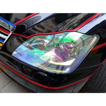 

1 Roll Fog light film 12 x48inch Chameleon Light Blue Headlight Vinyl Tint