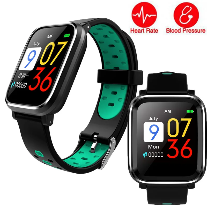

Smart wristband Q58 color screen UI with measuring pressure pulse meter watch support pedometer sleep monitor sport braceletband