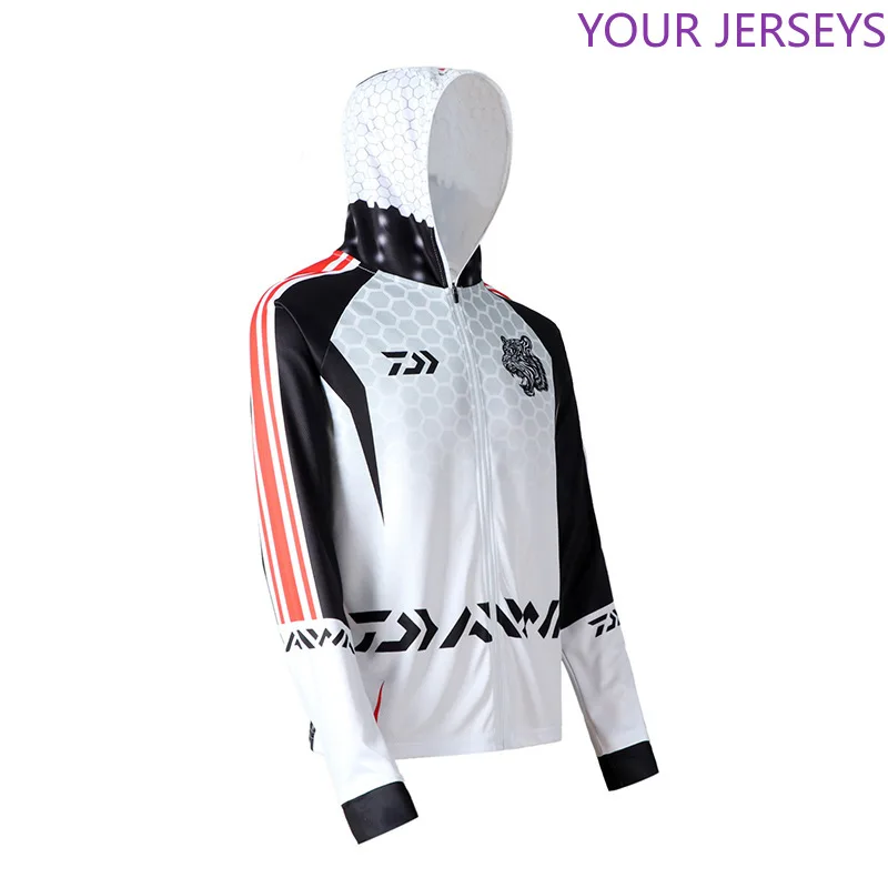 

2020 DAIWA New Summer Fishing Clothes Hooded Men OutdoorJacket Quick-Drying Coat Fishing Shirt For Hiking Cycling Fishing Vest