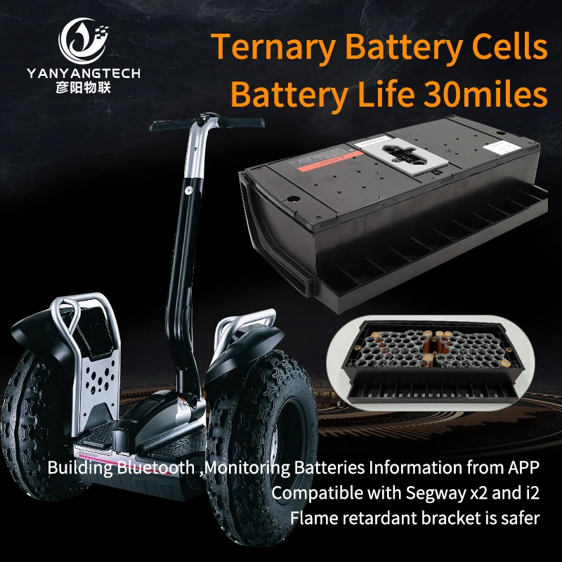 

Segway Battery I2 X2 Replacement 73.6V 5.2AH LiFePO4 Ternary Lithium BatteryPack Diagnostic Instrument Charger