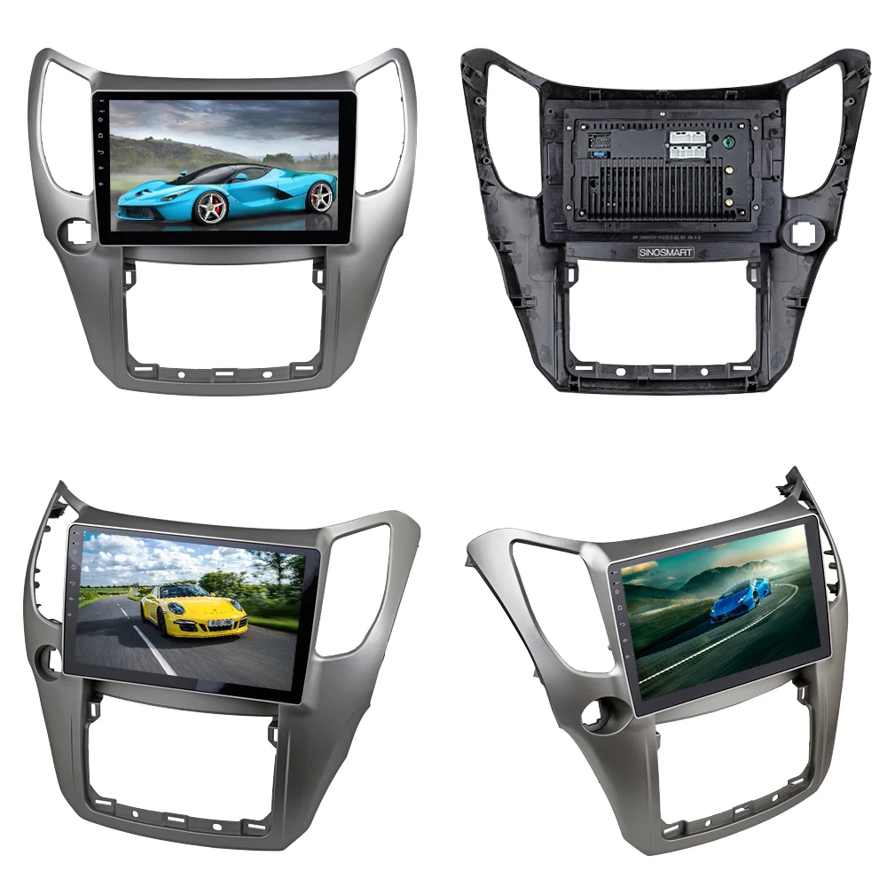 Cheap Sinosmart Android 8.1 2Din IPS/QLED 2.5D screen car gps radio navigation player for Great Wall M4 2013 2014 2015 1