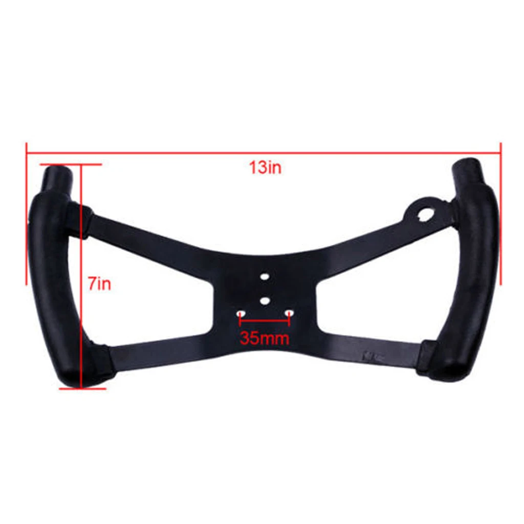 34*17cm Go Kart Steering Wheel Fun Cart Racing Mini Bike Part Accessories