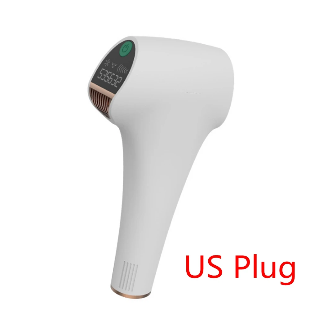 US Plug IPL лазерный эпилятор 500000 раз, 3 в 1, машина для удаления подмышек, электрический эпилятор, устройство для удаления волос, постоянное удаление волос - Цвет: US Plug