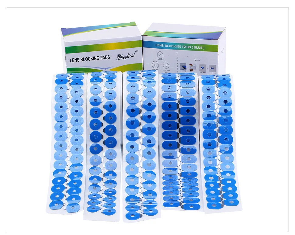 1000pcs High Quality Optical Lens Edging Adhesive Blocking Pad Sticker Accessories Low Price