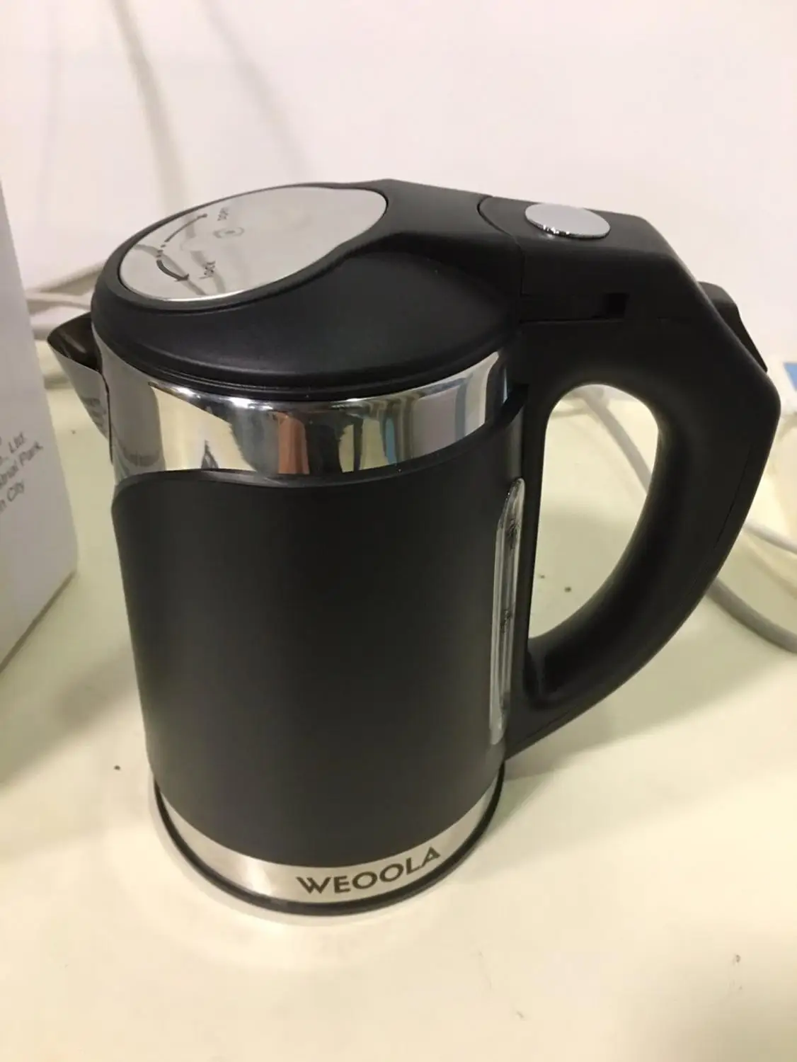 

Electric Kettle Water Heater Boiler Automatic Shut-Off & Boil Dry Overheating Protection Stainless Steel Home Offfice