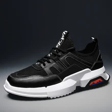 Осенняя сетчатая красная обувь; Мужская обувь; тренд для спорта и отдыха; мужская обувь, увеличивающая рост; летняя дышащая обувь; Новинка года