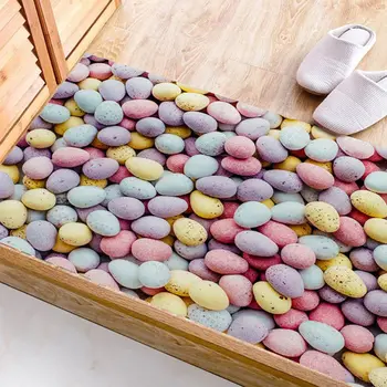 

3D Printed Cobble Floor Tiles Sticker Anti-skid Twill PVC DIY Decal Home Decor Waterproof Self-adhesive Wallpaper