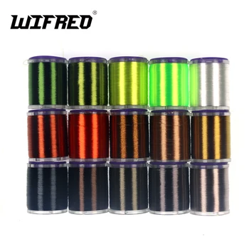 

Wifreo 75D Fine High Tensile Fly Tying Thread With Standard Bobbin Spool Waxed Tying Thread For Nymph Dry Wet Flies