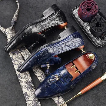 

New Korean casual men's leather shoes, leather shoes, leather shoes, summer single shoes