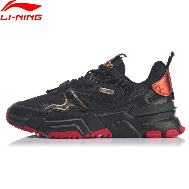 Li-Ning Men 001 CNY Classic Lifestyle Shoes The Trend Retro LiNing Sneakers Wearable li ning Sport Black Shoes AGCQ103 YXB376
