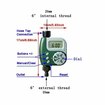 

Garden Irrigation Control Timer Watering Device HG9