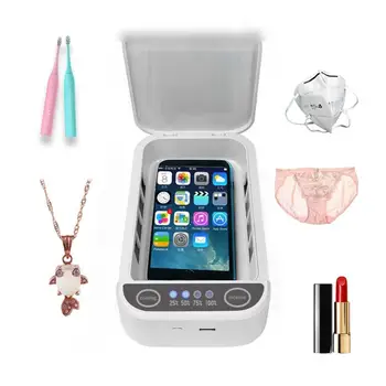 

5V UV Light Mobile Phone Sterilizer Cleaner Box USB Charging Box For IOS Android Phone Toothbrush Watch Jewelry Aromatherapy