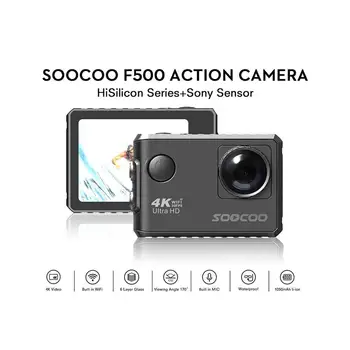 

SOOCOO F500 Black 4K WIFI Action Sports Camera Ultra HD Waterproof Underwater DV Camcorder