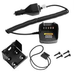 VBLL KVC 14 chargeur de voiture de voyage pour Kenwood TK2100 TK2140 TK2148 TK2160 TK2168 TK2170 TK2360 TK3100 TK3140 TK3148 TK3360 Radio 