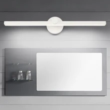 Miroir lumineux moderne pour chambre à coucher, produit cosmétique, lumière chaude, Miroir Mural pour salle de bain, Dressing, décoration de maison