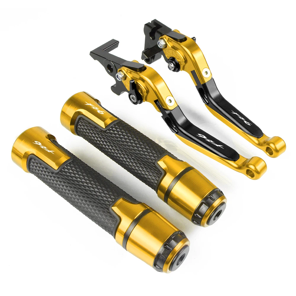 Для YAMAHA FZ6 FAZER 2004-2010 CNC алюминиевые аксессуары для мотоциклов регулируемые складные тормозные рычаги сцепления и ручки для руля - Цвет: bkglbkgl FZ6
