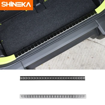 

SHINEKA Chromium Styling for Suzuki Jimny JB74 2019+ Stainless Steel Tailgate Inner Guard Decoration Protection for Jimny 2019+