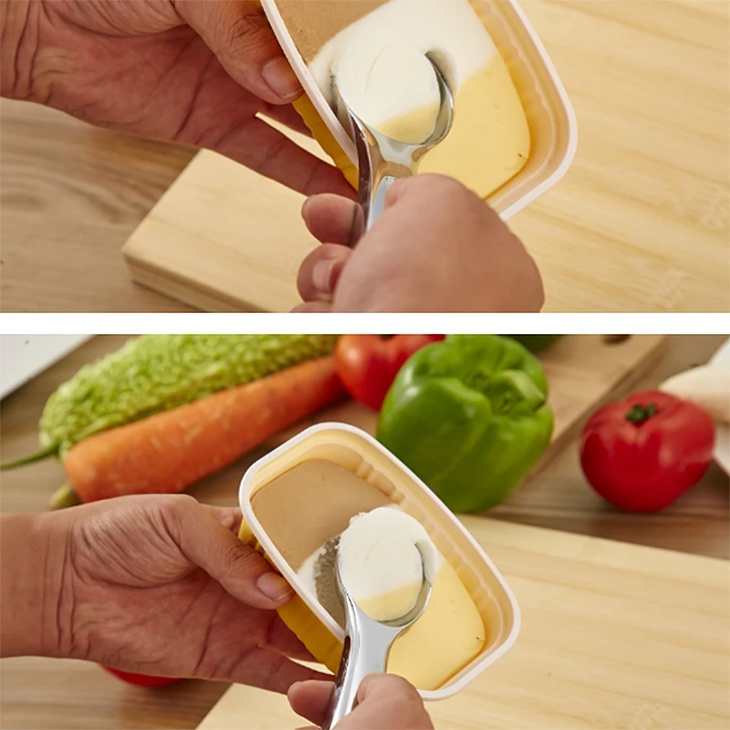 1pcs ice cream spoon alloy dessert spoon spoon kitchen gadget creative tableware