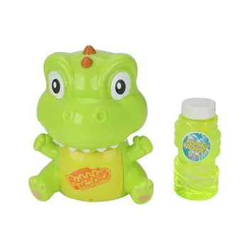 

Cartoon Animal Shape Bubble Maker Dinosaur Shape Electric Toy with Light for Kids Bubble Machine