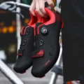 Новинка 2021, мужская дорожная обувь для велоспорта, сверхлегкие велосипедные кроссовки, профессиональные дышащие самоблокирующиеся - фото