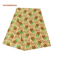 Африка Анкара полиэстер воск принты ткань бинта реальные воск высокое качество 6 ярдов африканская кружевная ткань для вечерние платье FP6252