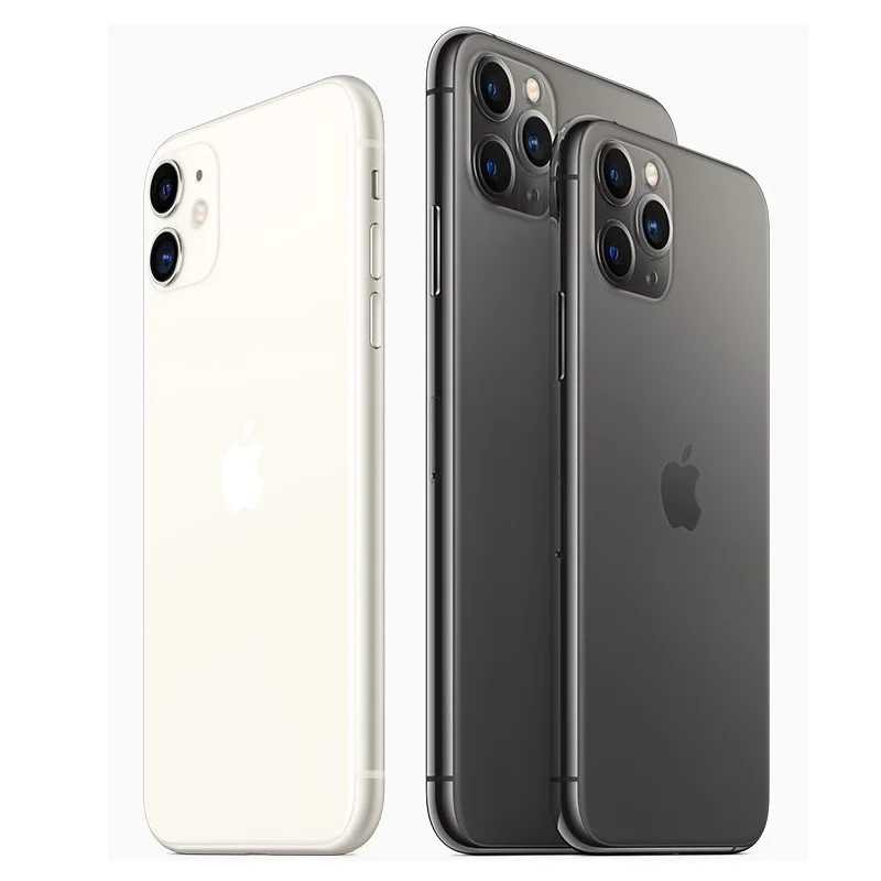 Unlocked Apple iPhone 11 Pro Max 6.5 inch Face ID NFC ROM 64GB/256GB Smartphone A13 Hexa-core Apple Pay