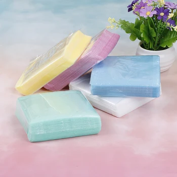 

100pcs CD sleeves CD DVD Double Sided Cover Storage Case PP Bag Sleeve Envelope Holder 140 x 128MM