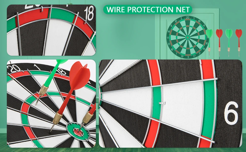 Other Outdoors - Dart Board Double Sided Hanging Dart Bulleye Target Game  Board Target Dart Safety Kids Adu was listed for R1,443.00 on 9 May at  19:31 by The Rec Room in China (ID:555251363)