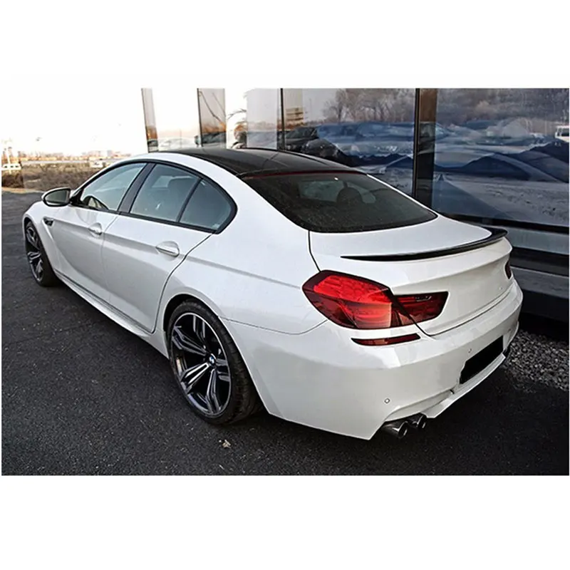 640i 650i 640d M6 Стиль F06 задний спойлер багажника из углеродного волокна крыло для BMW 6